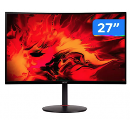 Imagem da oferta Monitor Gamer Acer XZ270 27” LED Curvo - Full HD HDMI 240Hz 1ms