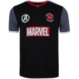 Imagem da oferta Camiseta Marvel Fardamento Homem Aranha - Masculina Tam P