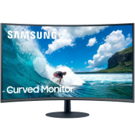 Imagem da oferta Monitor Samsung LED 31.5" Curvo HDMI FreeSync 4ms Inclinação Ajustável - LC32T550FDLXZD
