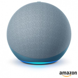 Imagem da oferta Smart Speaker Echo 4ª Geração Som Premium com Alexa	- Amazon