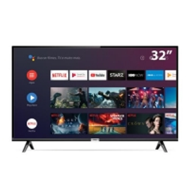 Imagem da oferta Smart TV LED 32" Android TCL 32s6500 HD Wi-Fi Bluetooth 1 USB 2 HDMI