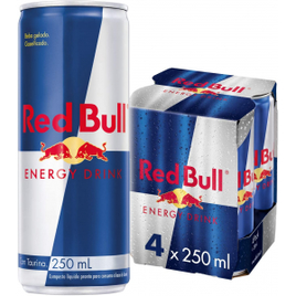 Imagem da oferta Energético Red Bull Energy Drink Pack com 4 Latas de 250ml