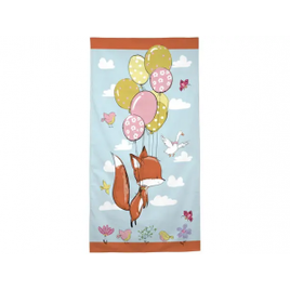 Toalha de Banho Candy Raposa Infantil Teka 100% Algodão