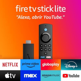 Imagem da oferta Fire TV Stick Lite | Streaming em Full HD com Alexa | Com Controle Remoto Lite por Voz com Alexa (sem controles de TV)