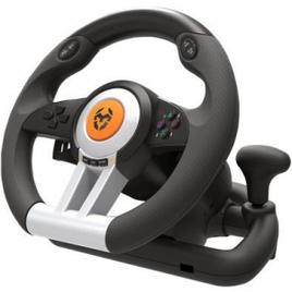 Imagem da oferta Volante de Jogos NOX Krom K-Wheel para PS4 PS3 Xbox One PC - NXKROMKWHL