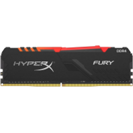 Imagem da oferta Memória RAM HyperX Fury RGB 8GB 3000MHz DDR4 CL15 Preto - HX430C15FB3A/8