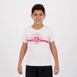 Imagem da oferta Camiseta Internacional Arcos Juvenil Branca
