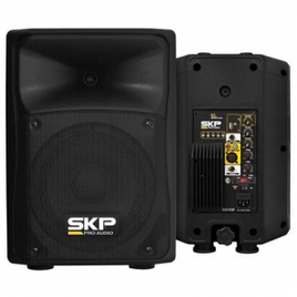 Caixa de Som Ativa SKP Pro Audio 100W RMS Preto - SK1P