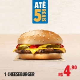 Imagem da oferta 1 Cheeseburger BK por