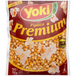 Imagem da oferta 4 Unidades Pipoca Premium Yoki 500g