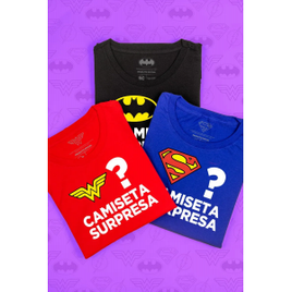 Imagem da oferta Camiseta Surpresa DC Comics - Feminina