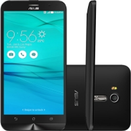 Smartphone Asus Zenfone GO Live Dual Chip Android 5.1 Tela 5.5" Snapdragon 32GB 4G Câmera 13MP - Preto
