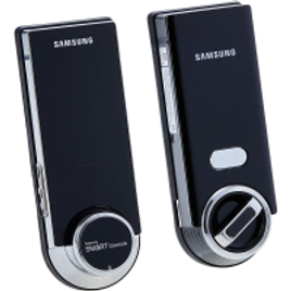 Imagem da oferta Fechadura Fechadura Digital Samsung Capacidade com até 70 Usuários (Senha/Cartão) Prata e Preto - Shs-3321
