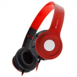 Imagem da oferta Headset C3 Tech Dobrável Vermelho - PH-100RD