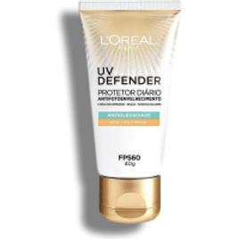Imagem da oferta Protetor Solar Facial L'Oréal Paris UV Defender Antioleosidade FPS 60 Média - 40g