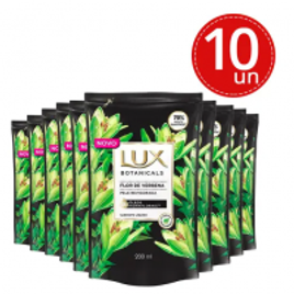 Imagem da oferta 10 Unidades Sabonete Líquido Lux Refil Botanicals Flor De Verbena 200ml
