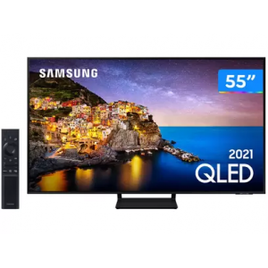 Imagem da oferta Smart TV 55 4K QLED Samsung 55Q70A WiFi  Som em Movimento Virtual Processador IA HDR