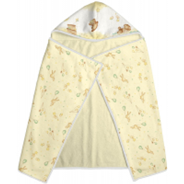 Imagem da oferta Toalha Felpuda Estampada Com Capuz Papi Textil Amarelo