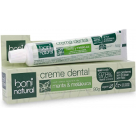 Imagem da oferta 2 Unidades - Creme Dental com Óleos Naturais de Menta e Melaleuca Vegano