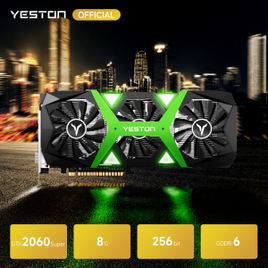 Imagem da oferta Placa de Vídeo Yeston Geforce RTX2060 Super 8G D6 PA