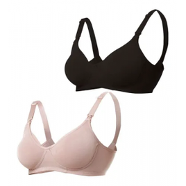 Kit 2 Sutiãs Feminino Top Básico Amamentação Delrio