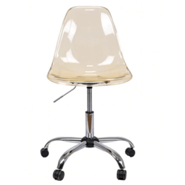 Imagem da oferta Cadeira Eames PC Ambar Office Cromada