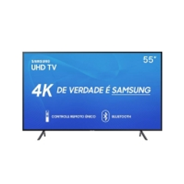 Imagem da oferta Smart TV LED 55" UHD 4K Samsung 55RU7100 3 HDMI 2 USB Wi-Fi Bluetooth