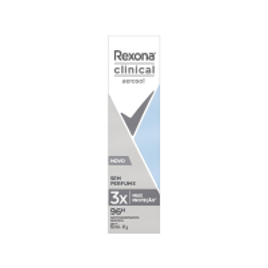 Imagem da oferta Desodorante Clinical Aerosol sem Perfume 150ml - Rexona