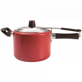 Panela de Pressão Brinox 7,5 Litros Alumínio Cereja - 7092193