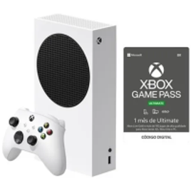Console Xbox Series S 512GB - Microsoft + Game Pass Ultimate 1 Mês