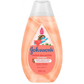 Imagem da oferta 2 Unidades Shampoo Infantil Cachos dos Sonhos Johnson's 200ml