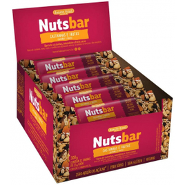 Barra de Castanhas e Frutas Banana Brasil 25g - 12 Unidades