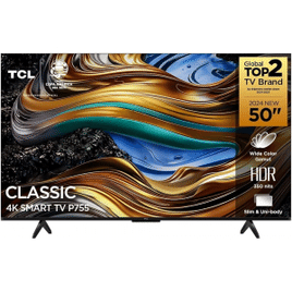 Imagem da oferta TCL LED SMART TV 50” P755 4K UHD GOOGLE TV