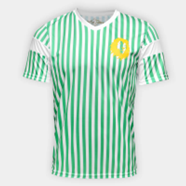 Imagem da oferta 2 Camiseta Camarões 1990 Retrô Times Masculina - Branco e Verde