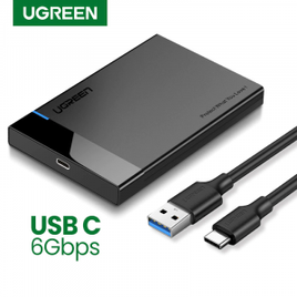 Imagem da oferta Case Para HDD ou SSD Ecase USB-C 3.0