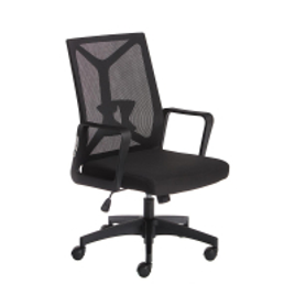 Imagem da oferta Cadeira Diretor Office Brasil Cadeiras Elegance Tela Mesh Preta