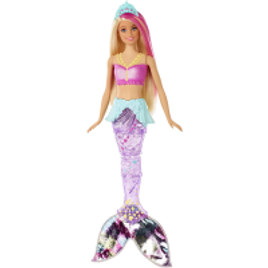 Imagem da oferta Boneca Barbie Sereia Brilhante Mattel