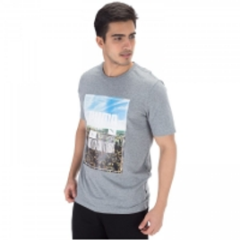 Imagem da oferta Camiseta Puma Photoprint Skyline Masculina - Tam G