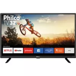 Imagem da oferta Smart TV LED HD 32" Conversor Digital Integrado 2 HDMI 1 USB PTV32G52S - Philco
