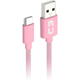 Imagem da oferta Cabo C3 Plus USB-C Nylon 1m - CB-C11