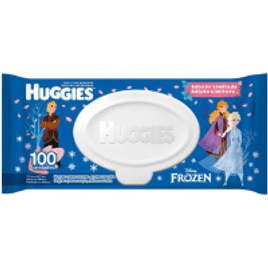 Imagem da oferta 2 Pacotes Lenço Umedecido Huggies Frozen - 100 Unidades Cada
