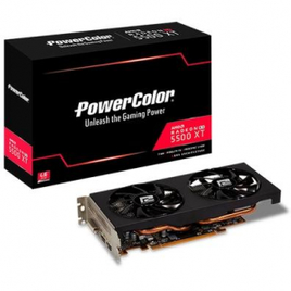 Imagem da oferta Placa de Vídeo PowerColor AMD Radeon RX 5500 XT 8GB GDDR6 - 8GBD6-DH/OC 1A1-G00325500G