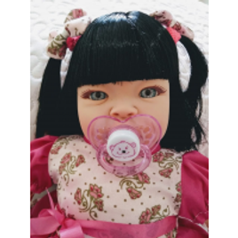 Imagem da oferta Boneca Bebê Tipo Reborn  - Kit Acessórios - Sidnyl