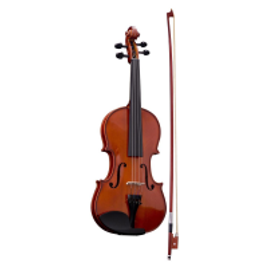 Imagem da oferta Violino Harmonics VA-12 1/2 Natural com Case e Arco