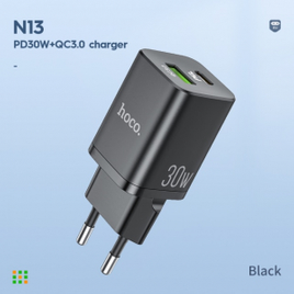 Imagem da oferta Carregador Hoco USB Carga Rápida QC PD