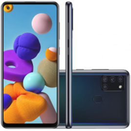 Imagem da oferta Smartphone Samsung Galaxy A21s 64GB Dual Chip 4GB RAM Tela 6.5"