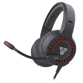 Imagem da oferta Headset Gamer Fantech Tone 2x3.5mm Black/RED HQ52