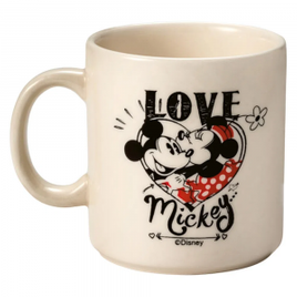 Imagem da oferta Caneca Cerâmica Disney Mickey e Minnie - 270 ml