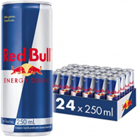 Imagem da oferta Energético Red Bull Energy Drink Pack com 24 Latas de 250ml