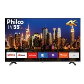 Imagem da oferta Smart TV LED 55” Philco Ultra HD 4k HDR - PTV55Q20SNBL
